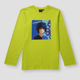 Gini and Jony Infants Boys Graphic Printed Cotton T-Shirt-image-105
