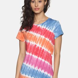 Steenbok Tie and Dye Cotton T-shirt-image-18