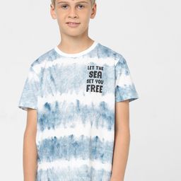 Jack & Jones Junior Boys Typography Printed Round Neck Cotton T-shirt-image-23