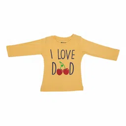 Bodycare Kids Infants Girls Typography Printed Cotton T-shirt-image-48