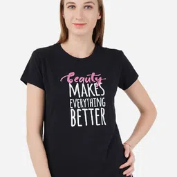 PROTEENS Typography Printed T-shirt-picture-47