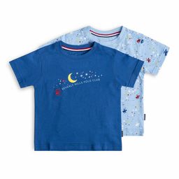 Beverly Hills Polo Club Boys Multicoloured 2 Applique T-shirt-image-7