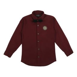 Actuel Boys Comfort Cotton Casual Shirt With Bow-image-38