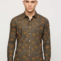Pepe Jeans Floral Printed Pure Cotton Casual Shirt-picture-5