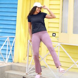 Blissclub Round Neck Moisture Wicking Cotton T-shirt-image-92