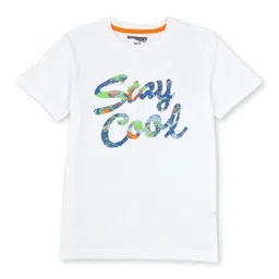 Gini and Jony Boys  Typography Printed Cotton T-shirt-image-85