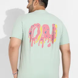 Instafab Plus Plus Size Typography Printed Cotton T-shirt-image-92