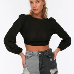Trendyol Women Multicoloured Denim Shorts-19