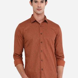 JADE BLUE Men Cotton Slim Fit Floral Printed Casual Shirt-image-28