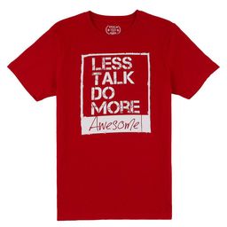DYCA Boys Red Typography Printed Applique T-shirt-image-77