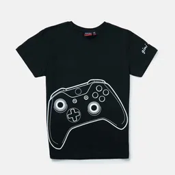 Gini and Jony Boys Graphic Printed Cotton T-shirt-image-96