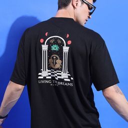 HIGHLANDER Graphic Printed Drop Shoulder Sleeves Oversized Fit T-shirt-picture-46