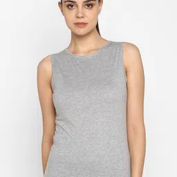 appulse Round Neck Sleeveless Slim Fit Running Sports Cotton T-shirt-52