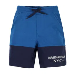 PLUM TREE Boys Colourblocked Cotton Shorts-image-63