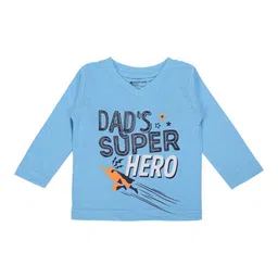 Bodycare Kids Boys Typography Printed V-Neck Cotton T-shirt-picture-48