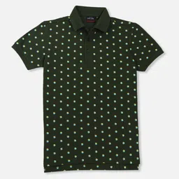 Gini and Jony Boys Conversational Printed Polo Collar Cotton T-shirt-7