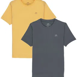 Status Quo Boys Pack Of 2 Cotton T-shirt-image-53