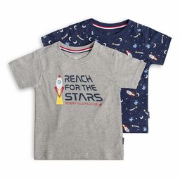 Beverly Hills Polo Club Boys Multicoloured & dark grey Typography 2 Printed T-shirt-image-25