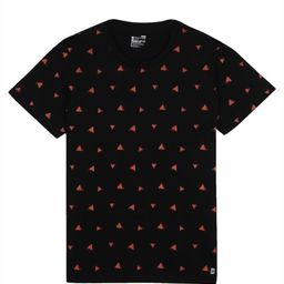 Bodycare Kids Boys Geometric Printed Antiviral Anti Bacterial Cotton T-shirt-image-87
