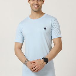 Masculino Latino Plus Round Neck Short Sleeves Cotton T-shirt-image-67