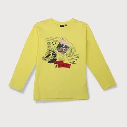 Gini and Jony Boys Graphic Printed Long Sleeves Cotton T-shirt-21