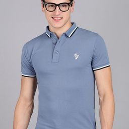 Alan Jones Polo Collar Slim Fit T-Shirt-image-78