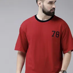 The Roadster Lifestyle Co Round Neck Printed T-Shirts-picture-40