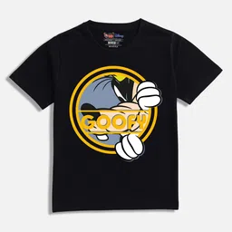 SmartRAHO Boys Goofy Printed Round Neck Cotton T-shirt-image-51
