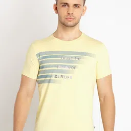 Status Quo Typography Printed Cotton T-shirt-image-90