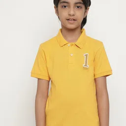 Octave Boys Polo Collar Short Sleeves Cotton T-shirt-image-21