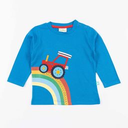 JusCubs Boys Blue Graphic Printed Cotton T-shirt-image-88