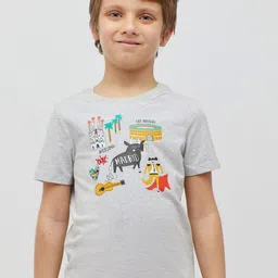 One Friday Boys Graphic Printed T-shirt-image-37