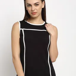 Rute Sleeveless Pure Cotton T-shirt-image-1