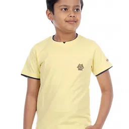 3PIN Boys Regular Fit Cotton T-shirt-image-83