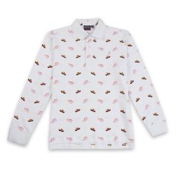 Gini and Jony Boys Printed Polo Collar Pure Cotton T-shirt-image-65