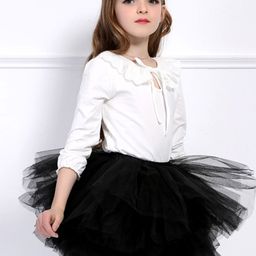 LULU & SKY Girls Flared Knee Length Skirt-image-17