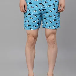 Style Quotient Men Conversational Print Swim Shorts-picture-13