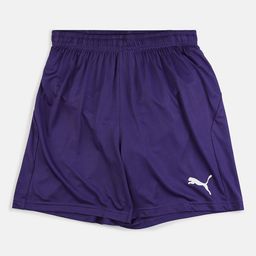Puma Kids Blue Solid Sports Shorts-image-3