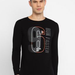 appulse Men Black Typography Printed T-shirt-image-15