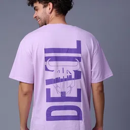 GO DEVIL Men Typography Printed T-shirt-image-22