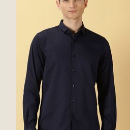 Thomas Scott Classic Slim Fit Spread Collar Casual Shirt-picture-22
