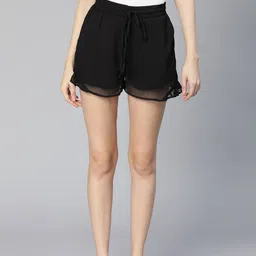 Oxolloxo Women Loose Fit Regular Shorts-picture-28