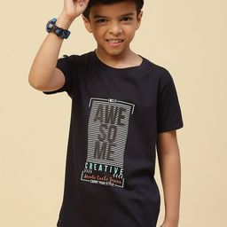 Monte Carlo Boys Typography Printed T-shirt-31