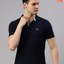 Lux Cozi Pack Of 2 Polo Collar Short Sleeves Anti Odour Lounge Tshirts-image-87