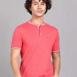 Steenbok Henley Neck Short Sleeves  T-shirt-picture-30