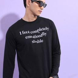 KETCH Typography Printed T-shirt-image-81