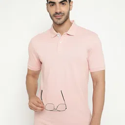 Octave Polo Collar Cotton T-shirt-image-9