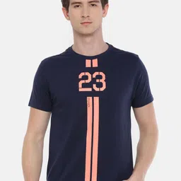 Steenbok Varsity Printed Round Neck Cotton T-shirt-picture-55
