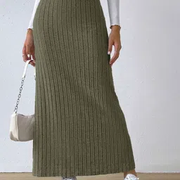 StyleCast Women Striped Straight Maxi Skirts-picture-24