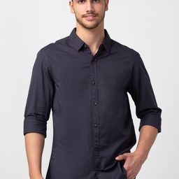 SPYKAR Men Grey Slim Fit Casual Shirt-image-68